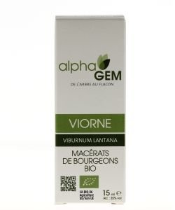Viorne (viburnum lantana) bourgeon BIO, 15 ml